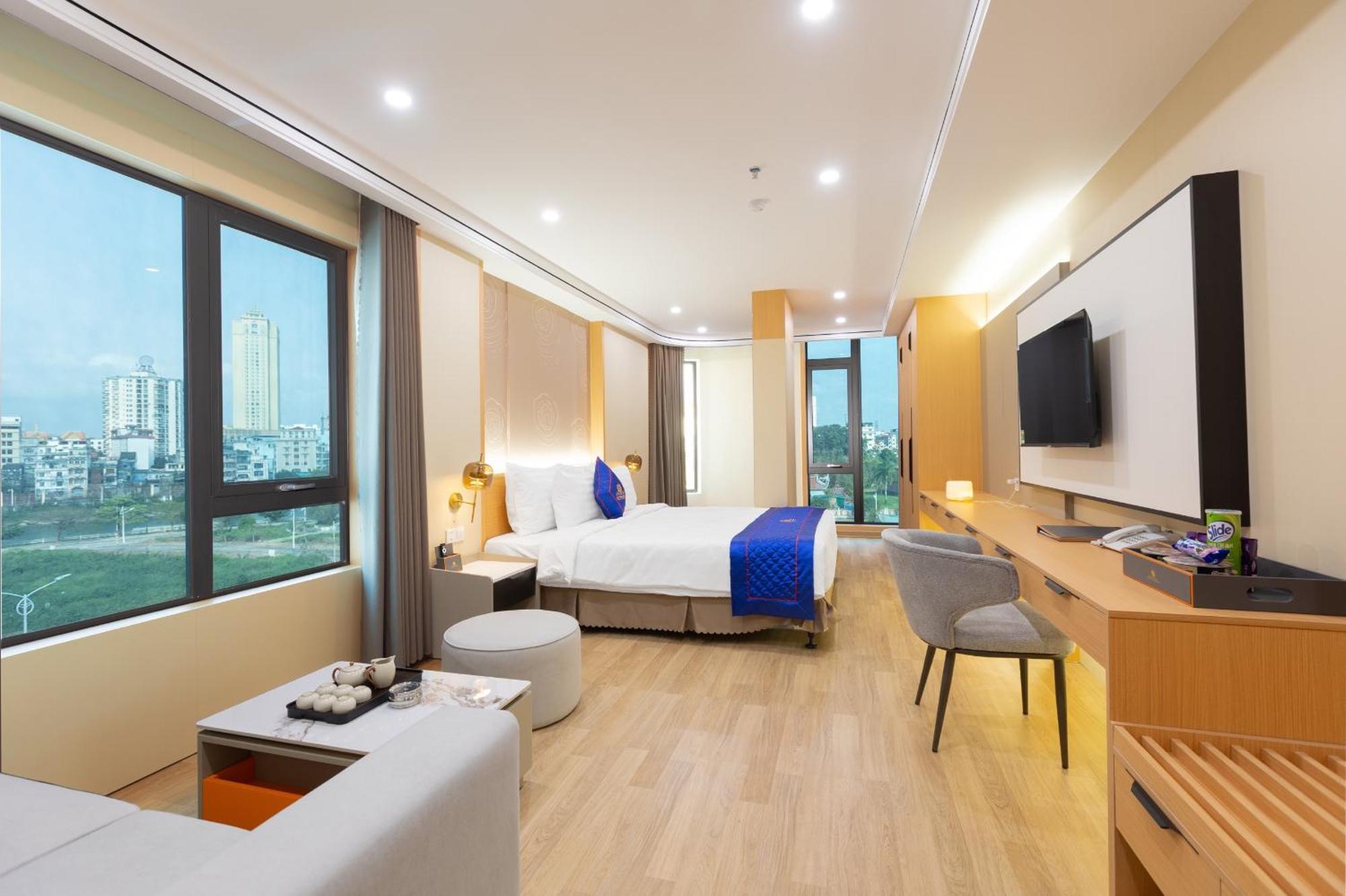 Sunshine Apartment Hotel Mong Cai Exterior foto