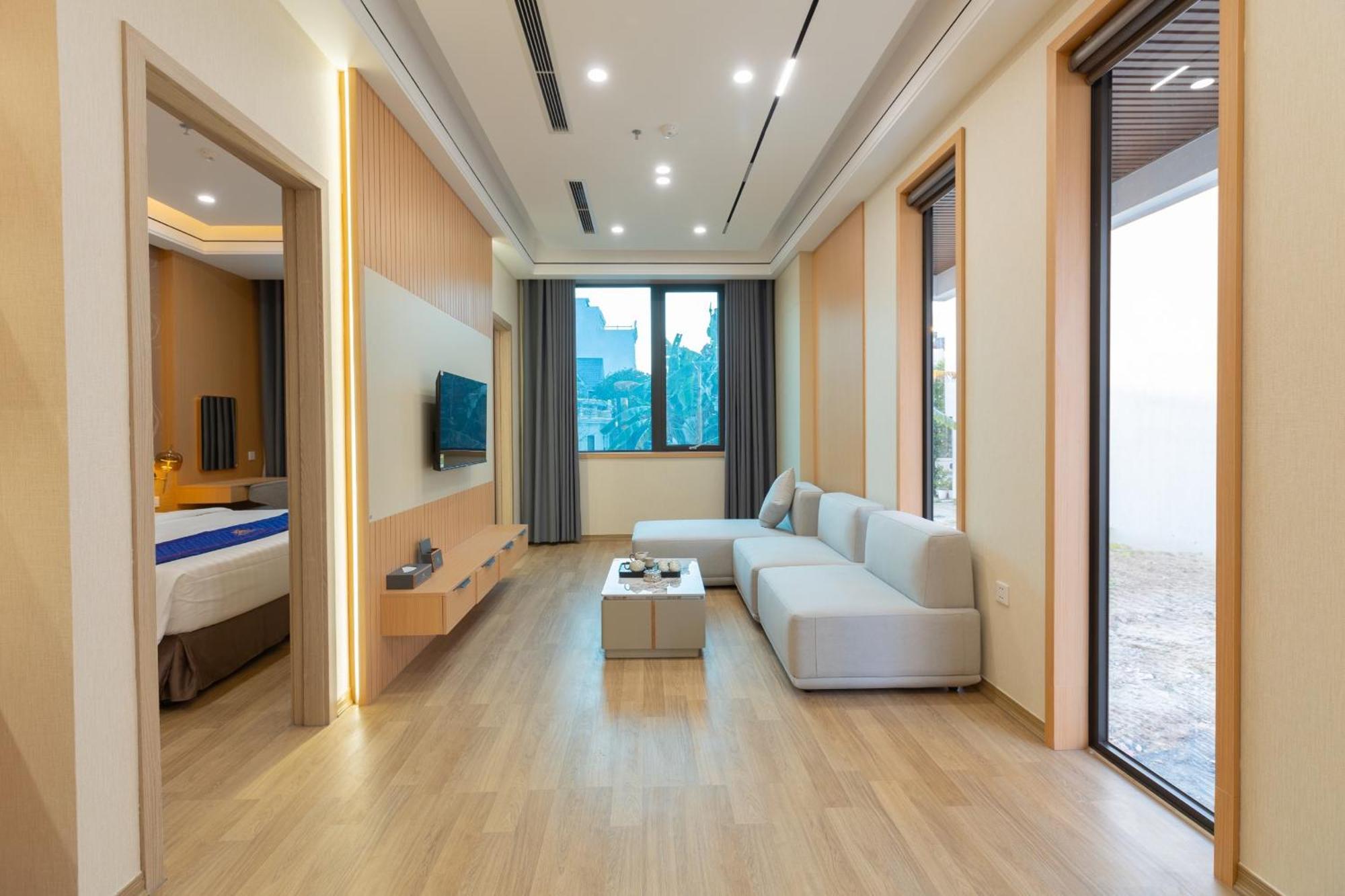 Sunshine Apartment Hotel Mong Cai Exterior foto
